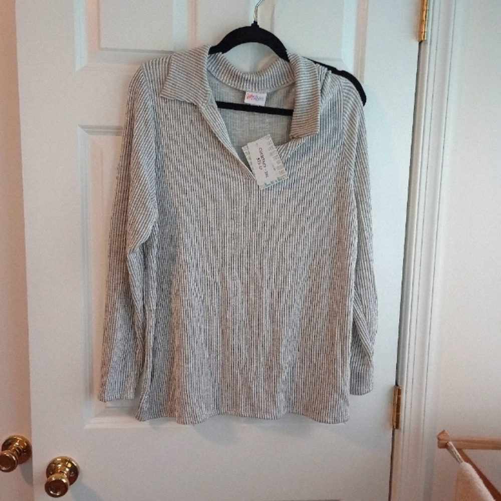 Striped Long Sleeve Sweater